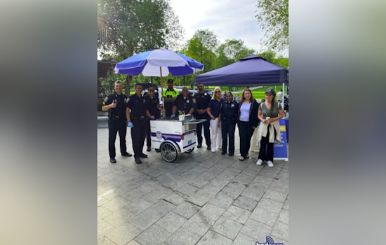 Boston Police Serve Up Smiles and Slushies in "Operation Brain Freeze" Outreach Effort