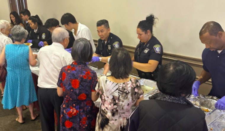 Boston Police Swap Patrol for Dance Floor to Delight Seniors at Florian Hall Event