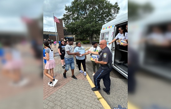 Boston Police Sweeten Community Relations with Ice Cream Truck at Ohrenberger School