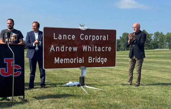 Bridge in Jay County Named in Honor of Fallen Local Hero Lance Cpl. Andrew Whitacre