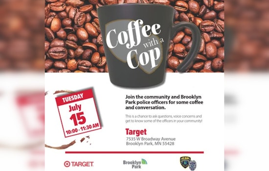 Brooklyn Park Police Invites Community for 'Coffee with a Cop' Event at Local Target