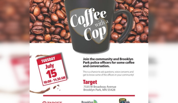 Brooklyn Park Police Invites Community for 'Coffee with a Cop' Event at Local Target