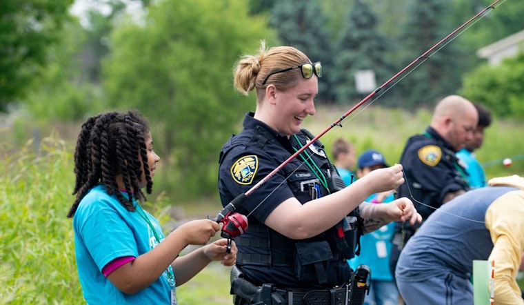 Brooklyn Park's Cops N Kids Fishing Event Reels in Community Spirit and Police-Youth Bonding