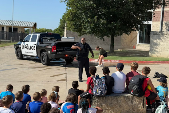 Burleson Police Engage with Youth at BRiCk Summer Camp, Fostering Community Relations