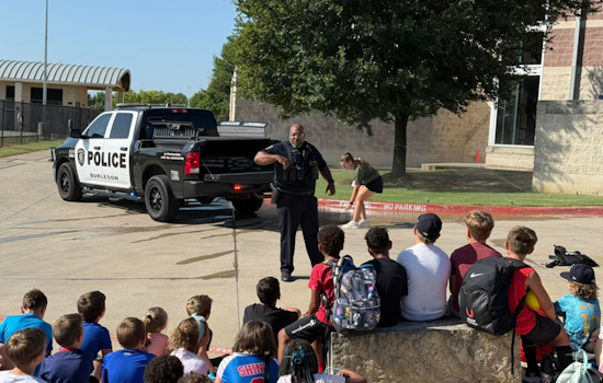 Burleson Police Engage with Youth at BRiCk Summer Camp, Fostering Community Relations
