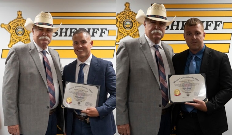 Butler County Sheriff's Office Celebrates Promotions and Heroism Within Ranks