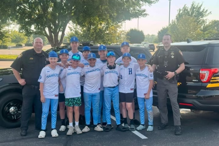 Butler County's West Side Little League Team Crowned State Champions and Escorted Home by Sheriff's Patrol