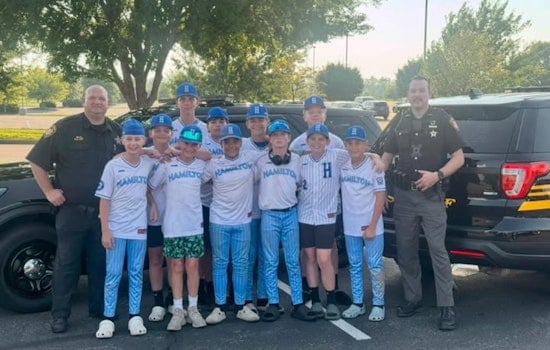 Butler County's West Side Little League Team Crowned State Champions and Escorted Home by Sheriff's Patrol