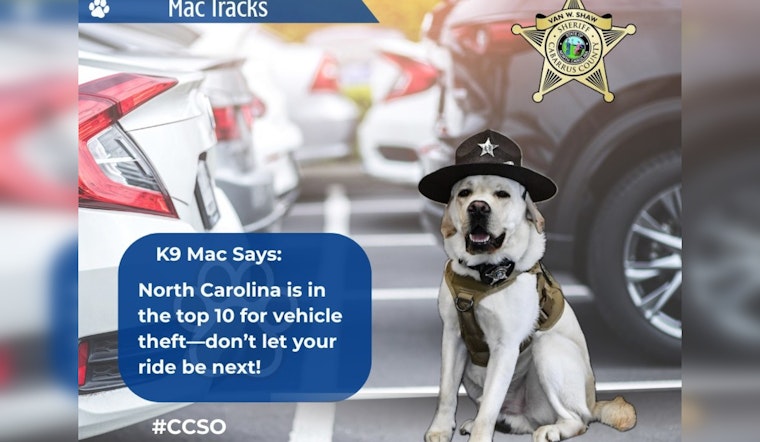 Cabarrus County Sheriff's Office Educates Residents on Tech Tools to Prevent Vehicle Thefts in North Carolina