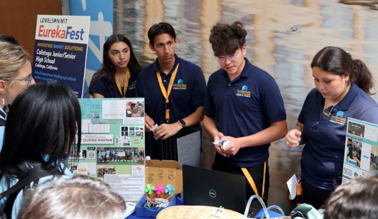 Calistoga High School Students Shine with Firefighter Cooling System Invention at MIT's Eurekafest