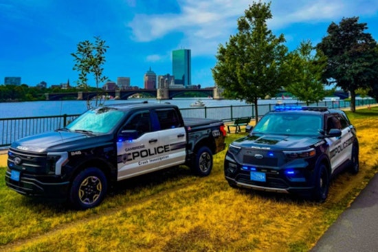 Cambridge Police Adds Eco-Friendly Ford F-150 Lightning to Fleet in Move Toward Sustainability