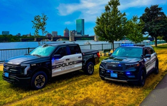 Cambridge Police Adds Eco-Friendly Ford F-150 Lightning to Fleet in Move Toward Sustainability
