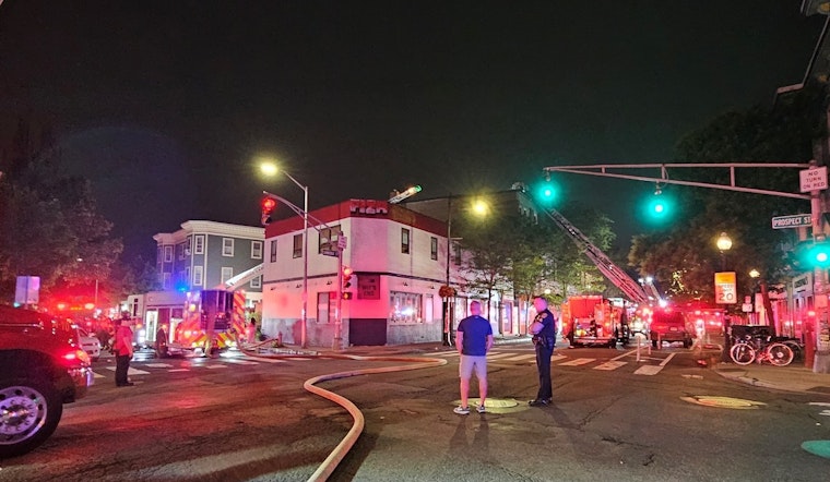 Cambridge Rallies as Fire Department Battles Blaze on Cambridge Street, Leaving 10 Displaced