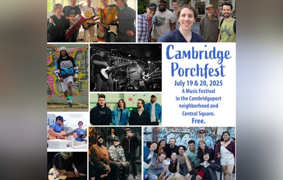 Cambridge Set to Charm With Inaugural Porchfest Music Festival on July 19-20
