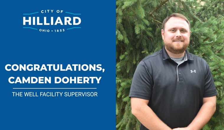 Camden Doherty Appointed as Facility Supervisor of Hilliard’s New Recreation Center, The Well