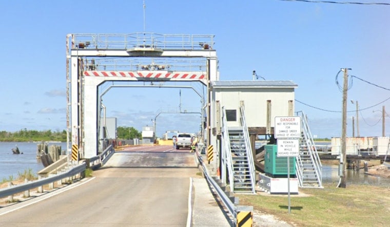 Cameron Ferry Back in Action, Boosting Connectivity for Cameron Parish