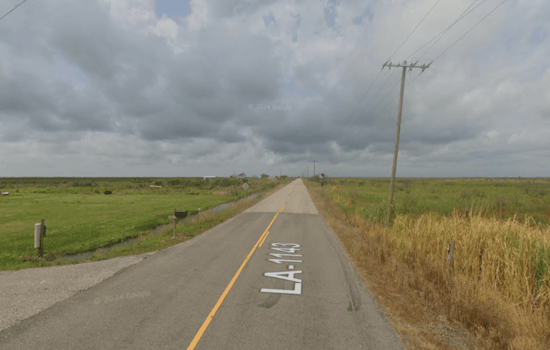 Cameron Parish Drivers Alerted as LA 1143 Will Close for Drainage Work Starting July 8