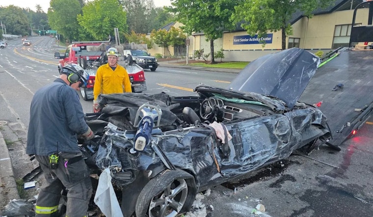 Car Careens Into Kent Daycare, Two Hospitalized and Facility Severely Damaged