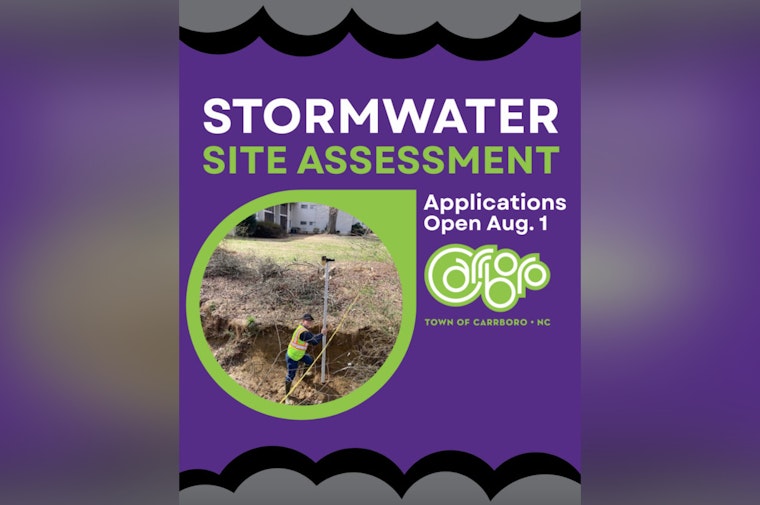 Carrboro Launches Free Stormwater Site Assessment Program for Local Residents