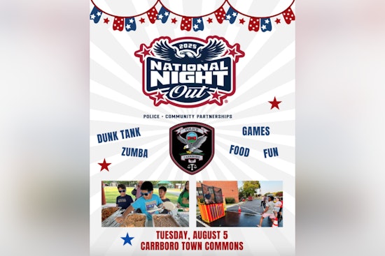 Carrboro Welcomes Community to National Night Out for Bonding with Law Enforcement