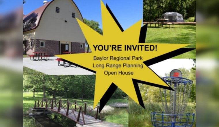 Carver County Invites Public to Shape Future of Baylor Regional Park at Community Open House with Fun-Filled Activities