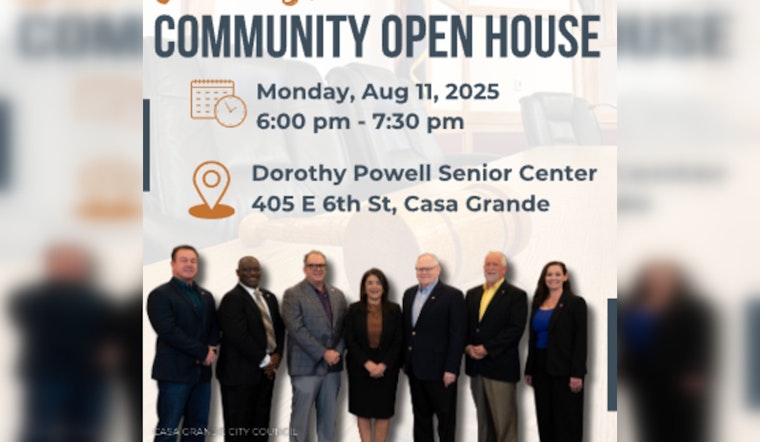 Casa Grande Invites Residents to Shape City's Future at "Engage Casa Grande!" Community Open House