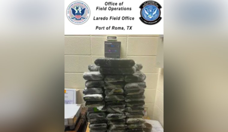 CBP Officers at Roma Port of Entry Intercept Cocaine Worth $2.8M Hidden in Soft Drink Shipment