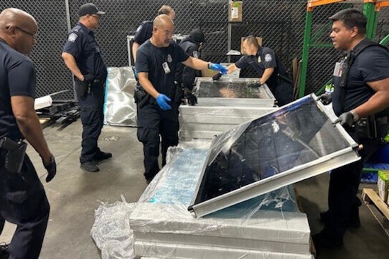 CBP Thwarts Major Meth Smuggling Attempt at LAX Disguised as Solar Panels