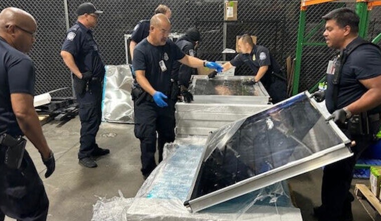 CBP Thwarts Major Meth Smuggling Attempt at LAX Disguised as Solar Panels
