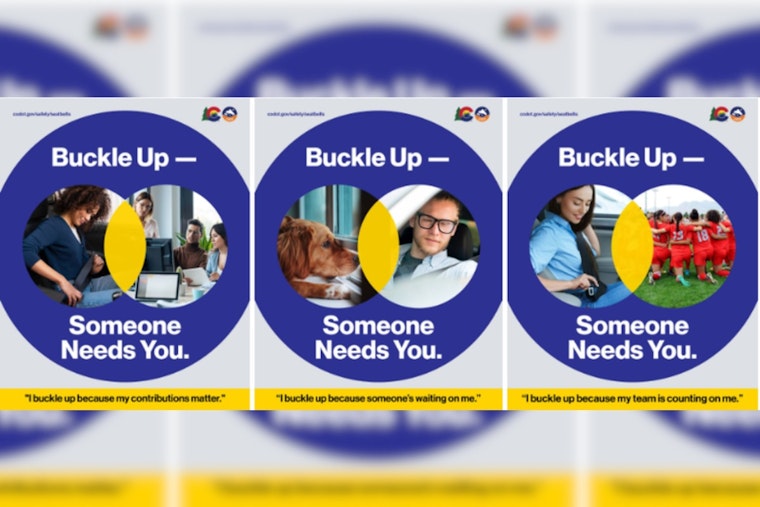 CDOT Unveils "Buckle Up — Someone Needs You" Campaign to Boost Seat Belt Use in Colorado
