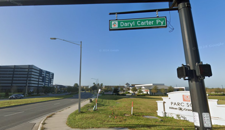 Central Florida's New I-4 and Daryl Carter Parkway Interchange Opens, Ushering in Efficient "Diverging Diamond" Traffic Pattern