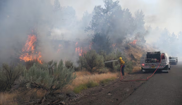 Central Oregon Battles Megafire: Cram Fire Spans 94,000 Acres, Threatens Homes Near Madras