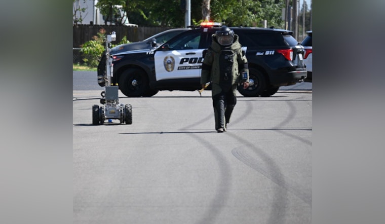 Ceres Resident Charged with Possession of Explosive Device Following Probation Check Evacuation