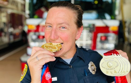 Charlotte Firefighter Holly Forbes Johnson Shines at World Games with Six Golds and Two World Records