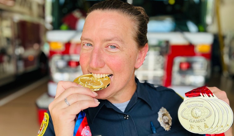 Charlotte Firefighter Holly Forbes Johnson Shines at World Games with Six Golds and Two World Records