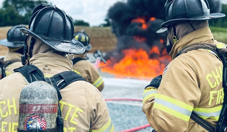 Charlotte Firefighters Train for High-Stakes Emergencies at CLT Airport, Department Seeks Brave Recruits