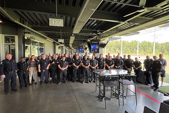 Charlotte-Mecklenburg Police Enhances Safety Strategy with Joint Roll Call at Local Top Golf