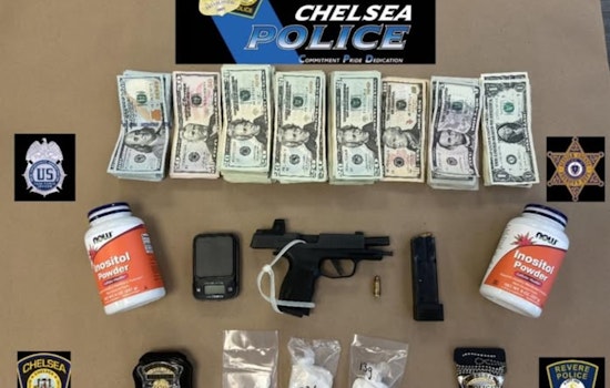 Chelsea and Revere Police Seize Drugs and Illegal Firearm in Raid, Jordy Ramos Romero Charged