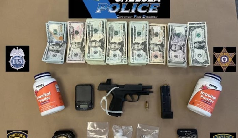 Chelsea and Revere Police Seize Drugs and Illegal Firearm in Raid, Jordy Ramos Romero Charged