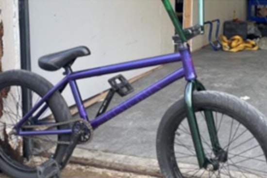 Cincinnati Police Seek Public's Help to Recover Unique Green and Purple BMX Stolen in Over-the-Rhine District