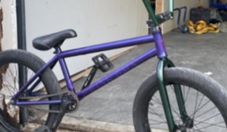 Cincinnati Police Seek Public's Help to Recover Unique Green and Purple BMX Stolen in Over-the-Rhine District