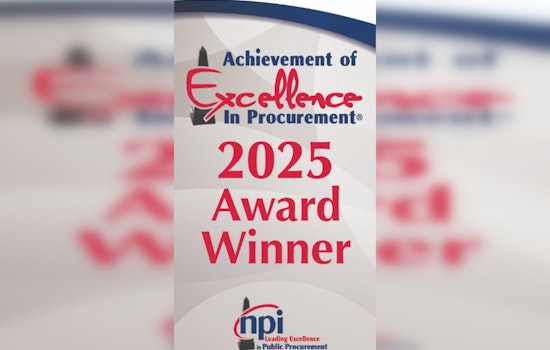 City of Buckeye Receives Prestigious 2025 AEP Award for Procurement Excellence