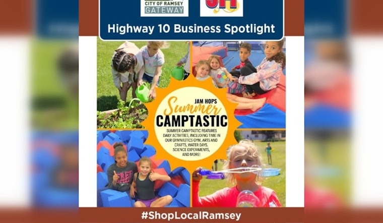 City of Ramsey Invites Families to Enjoy Fun and Fitness with Jam Hops' Summer Camptastic Program