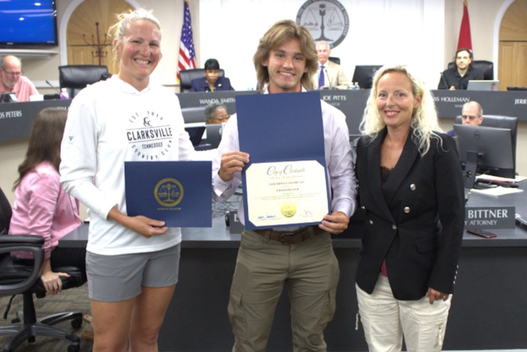 Clarksville Lifeguards Honored with Lifesaver Awards for Saving Three-Year-Old from Near-Drowning
