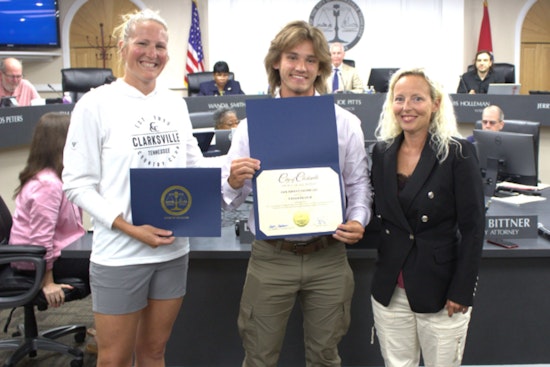 Clarksville Lifeguards Honored with Lifesaver Awards for Saving Three-Year-Old from Near-Drowning