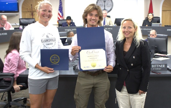 Clarksville Lifeguards Honored with Lifesaver Awards for Saving Three-Year-Old from Near-Drowning