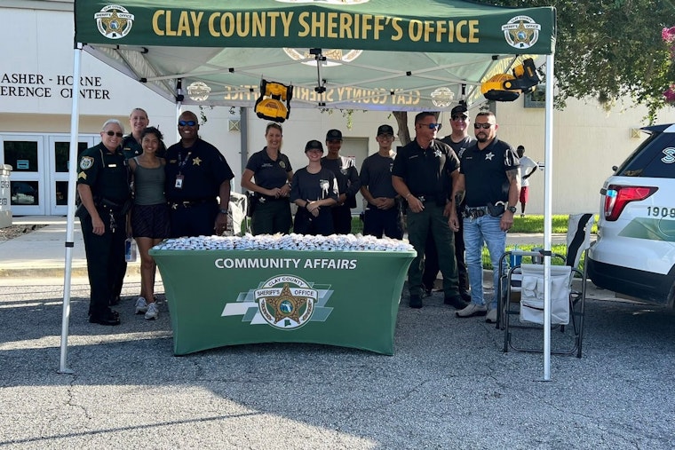 Clay County Community Buzzes with Back To School Excitement Hosted by Sheriff's Office