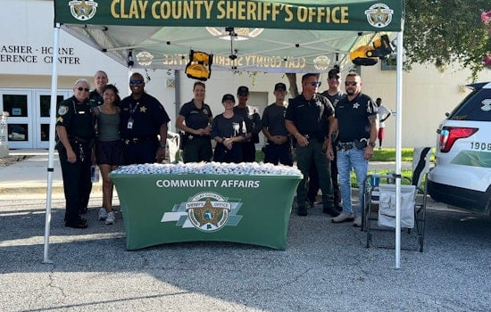 Clay County Community Buzzes with Back To School Excitement Hosted by Sheriff's Office
