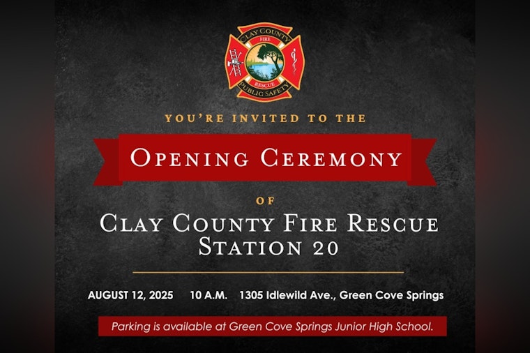 Clay County to Inaugurate New Fire Rescue Station and 9/11 Memorial in Green Cove Springs