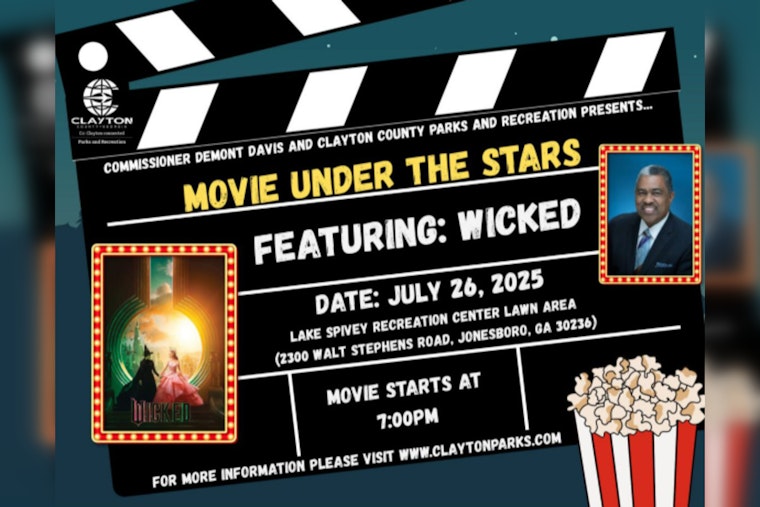 Clayton County Hosts Enchanting 'Movie Under the Stars' Featuring "Wicked" at Lake Spivey Recreation Center